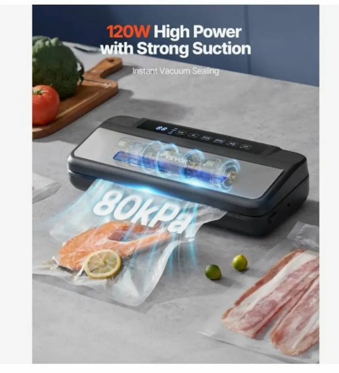 7-in-1 Vacuum Sealer Machine Compact - Image 2