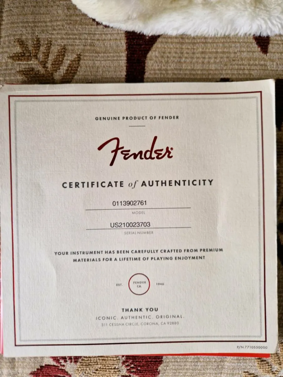 Fender Stratocaster American Pro 2 Dark Night - Image 3
