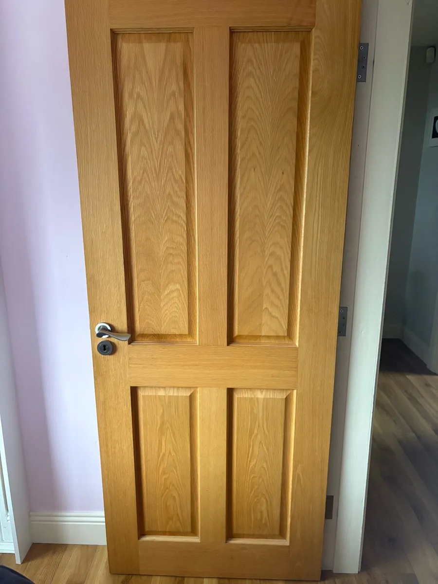 Solid oak door