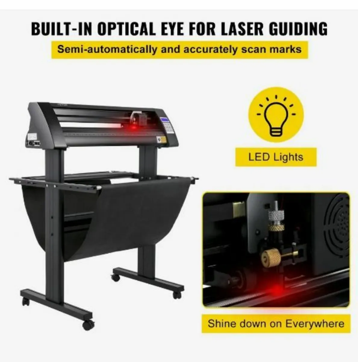 Vinyl Cutter, 720mm Vinyl Plotter, LED - Image 4