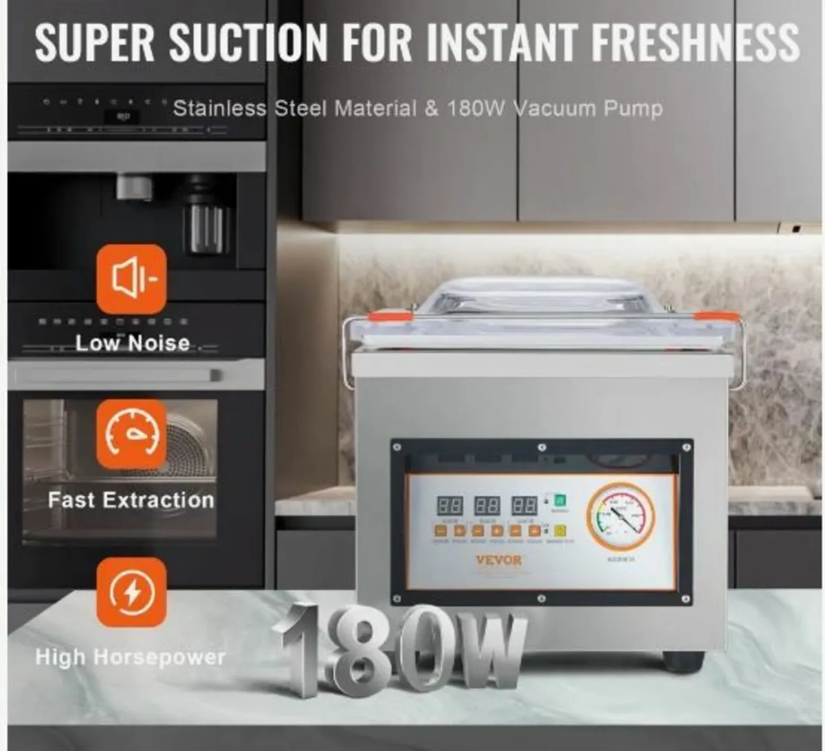 Chamber Vacuum Sealer, 320W Sealing Power - Image 2