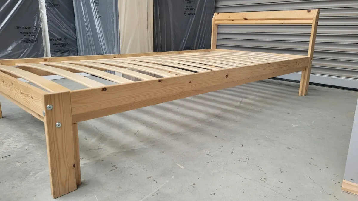 3ft bed wood - Image 1