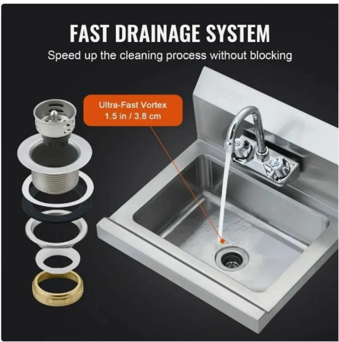Commercial Hand Sink - Image 4