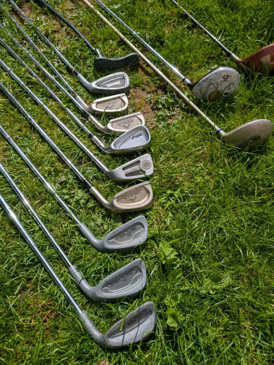 Golf clubs & TaylorMade driver & putter - Image 3