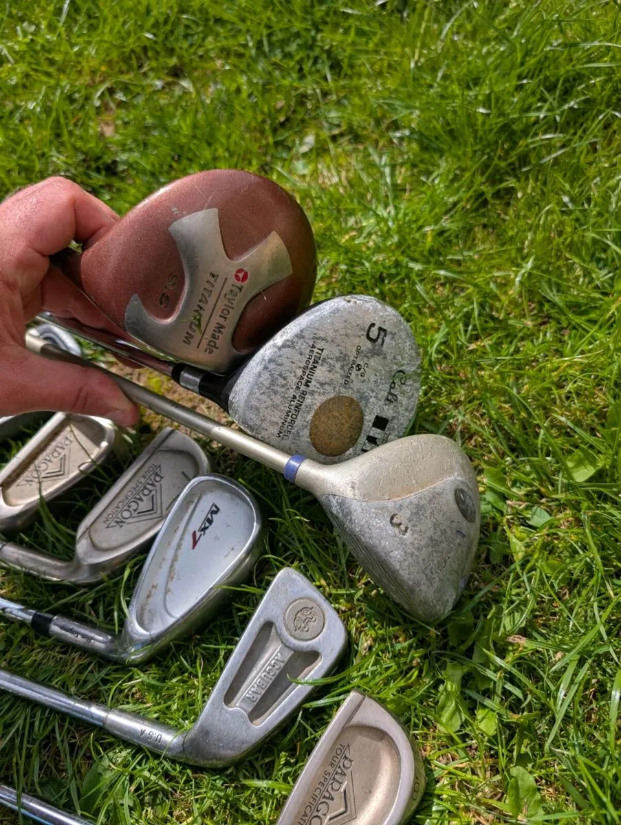 Golf clubs & TaylorMade driver & putter - Image 4