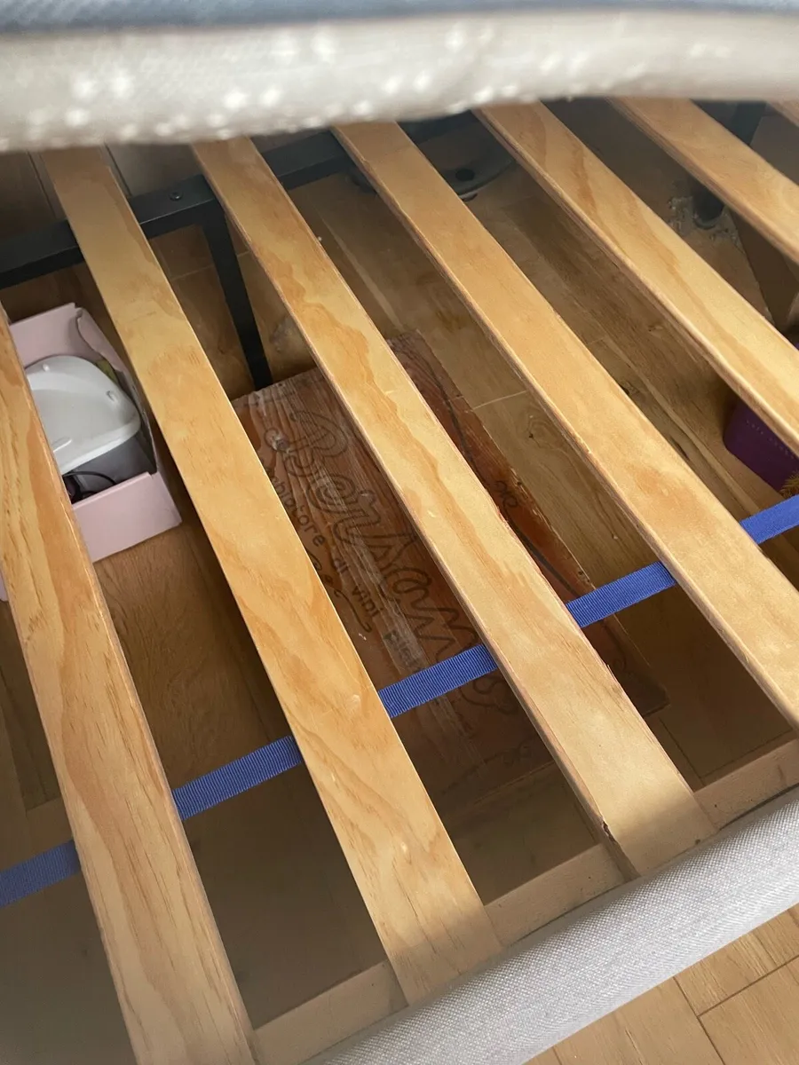 Sleigh Double bed frame - Image 4