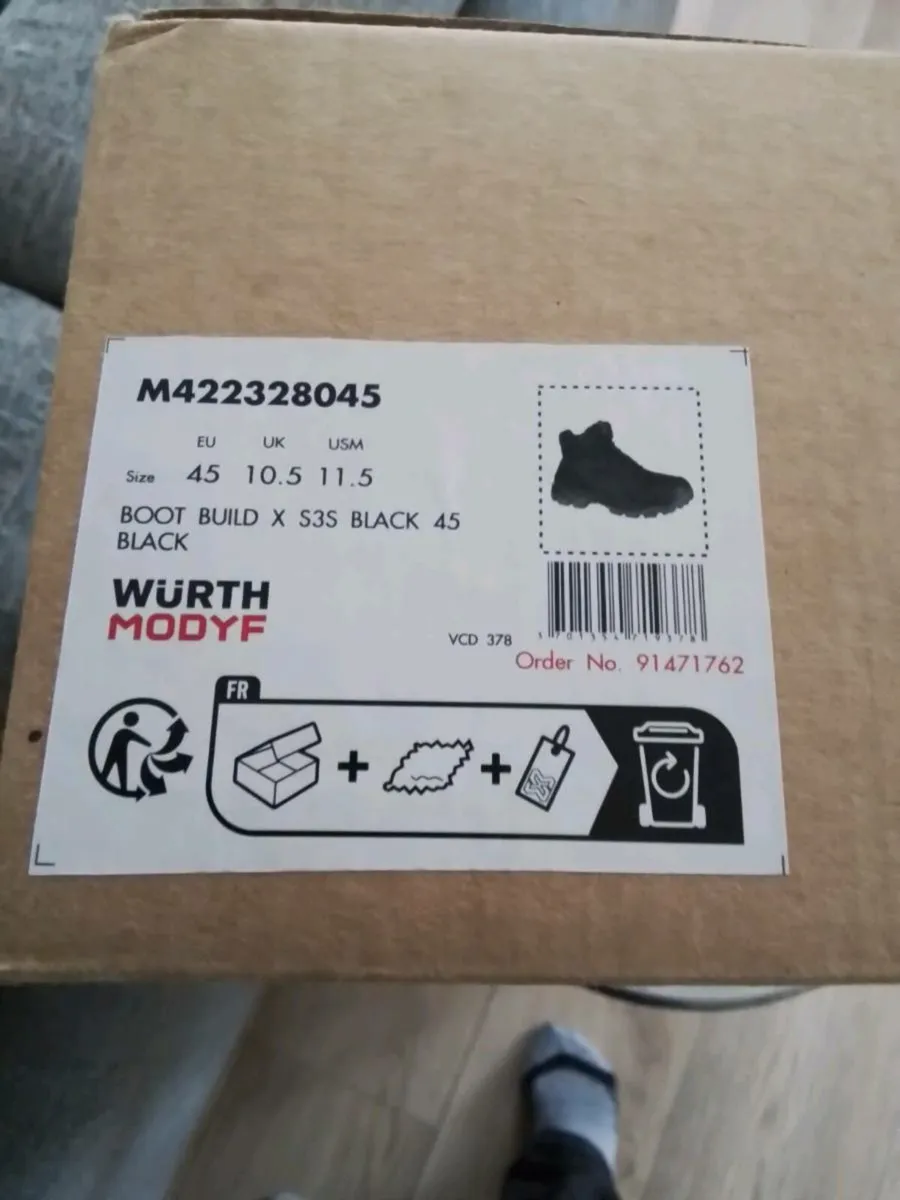 Wurth work boots - Image 3