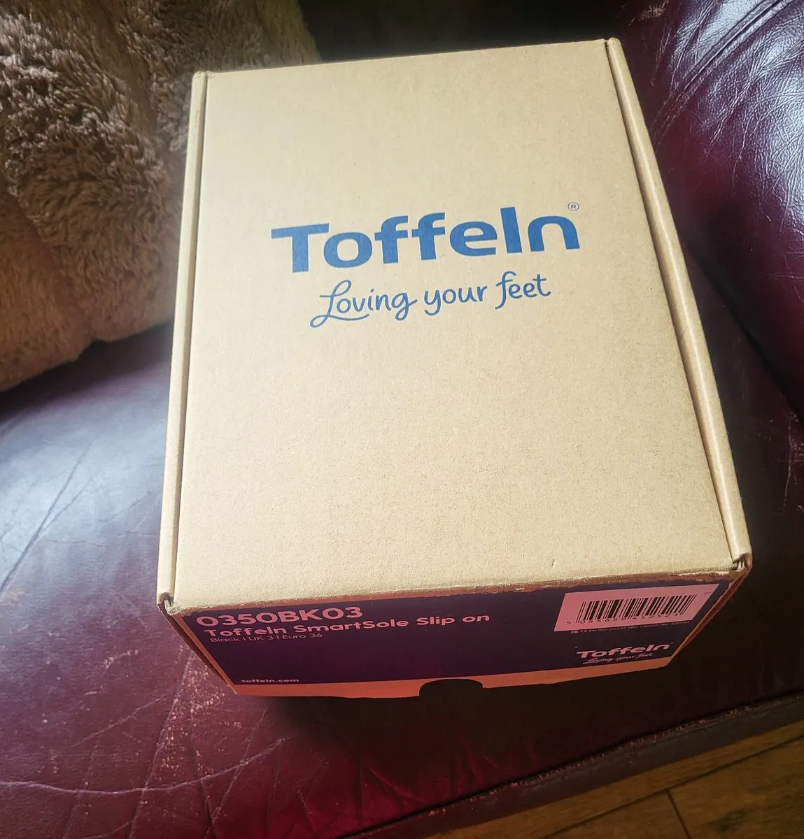 Ladies  TOFFELN size 3 nonslip  shoes - Image 2