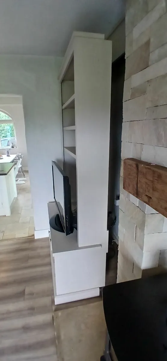 TV unit and book case with storage - Image 2