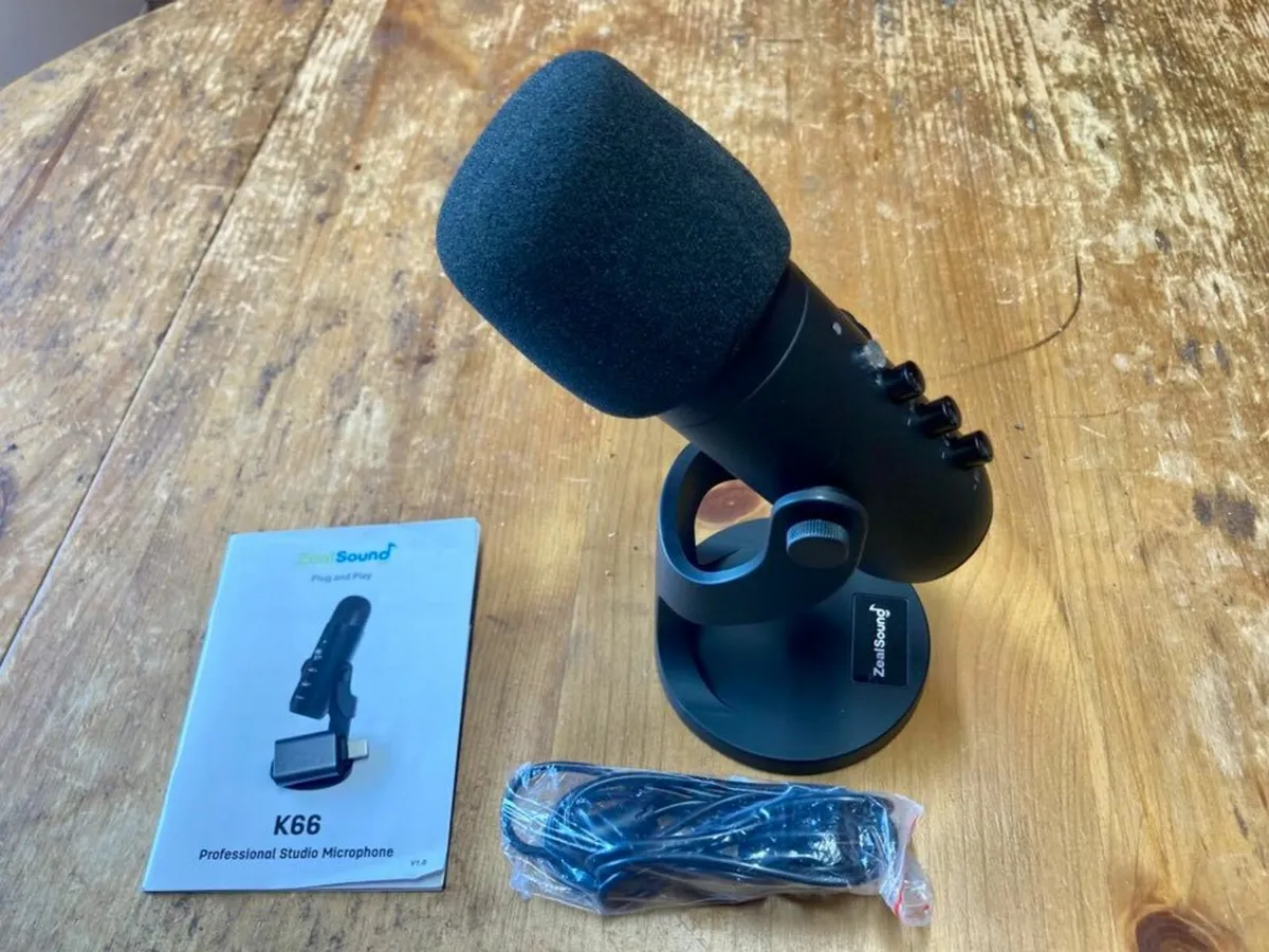 ZealSound K66 USB Studio Microphone - Image 1