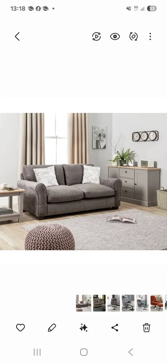 Brand new Bromley sofa beds reduced