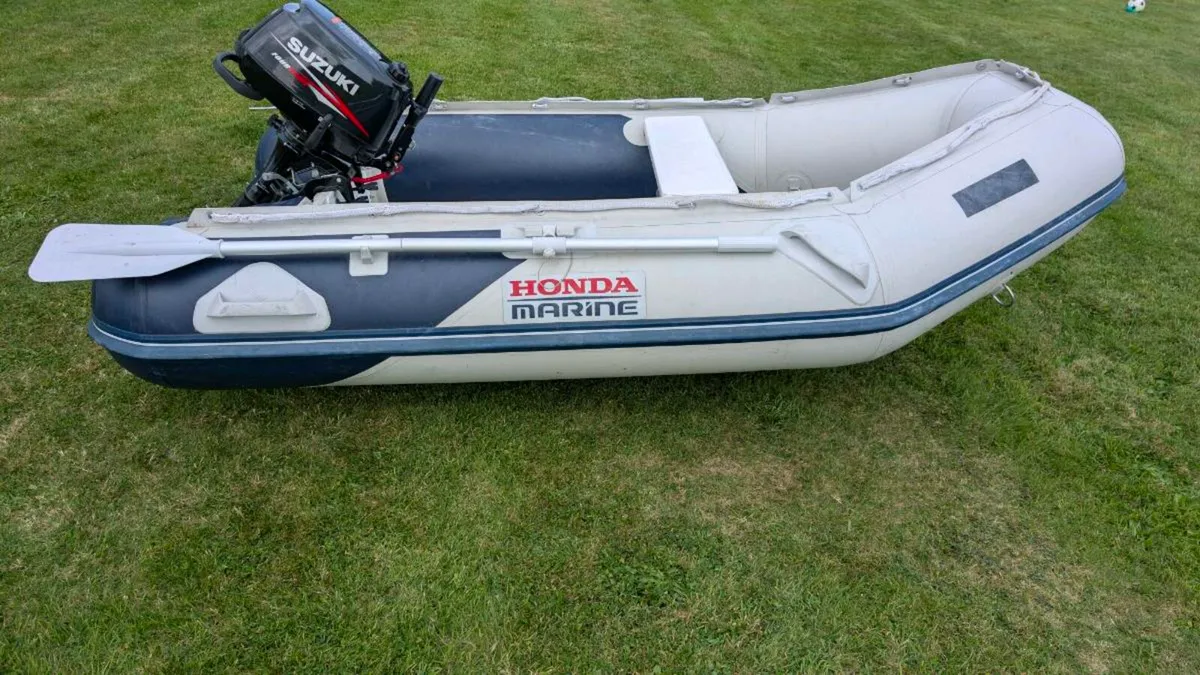 Honwave t27 inflatable, Suzuki 5hp - Image 2