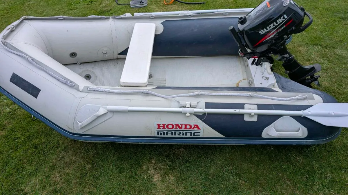 Honwave t27 inflatable, Suzuki 5hp - Image 4