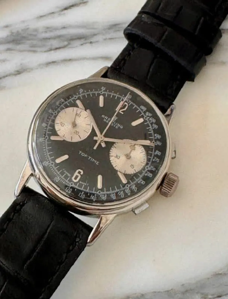 VINT Breitling Chronograph TOP TIME valjoux 7733 r - Image 1