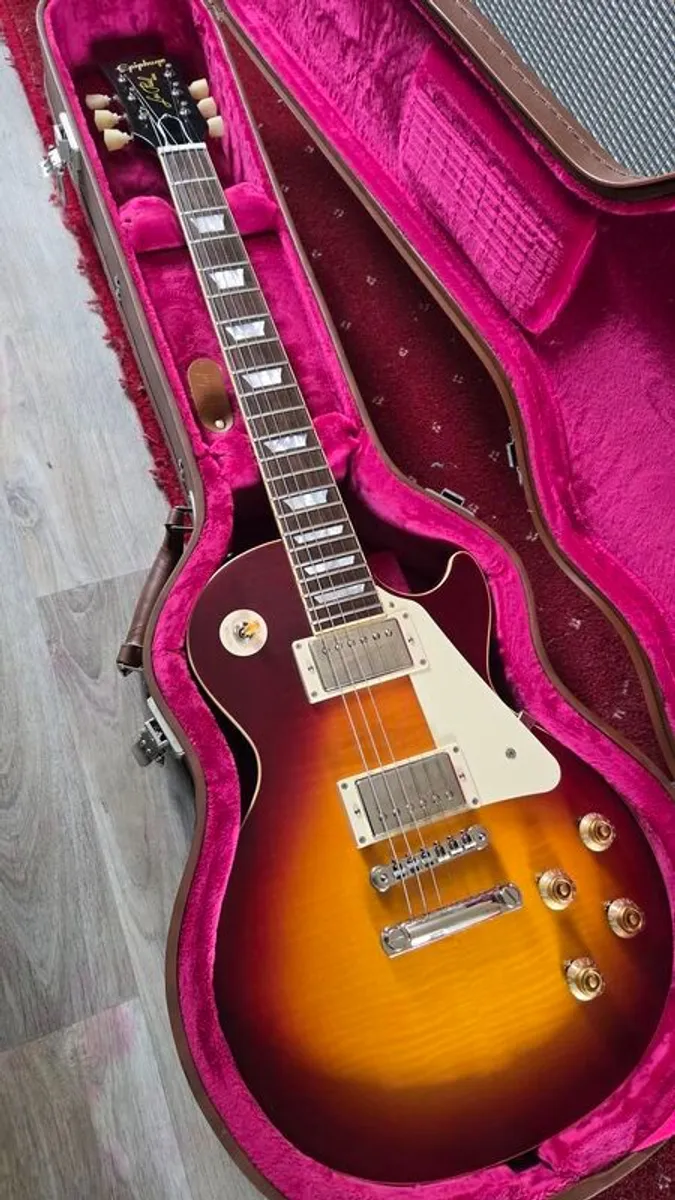 Epiphone Gibson Custom 1959 Les Paul Standard Factory Burst - Image 1