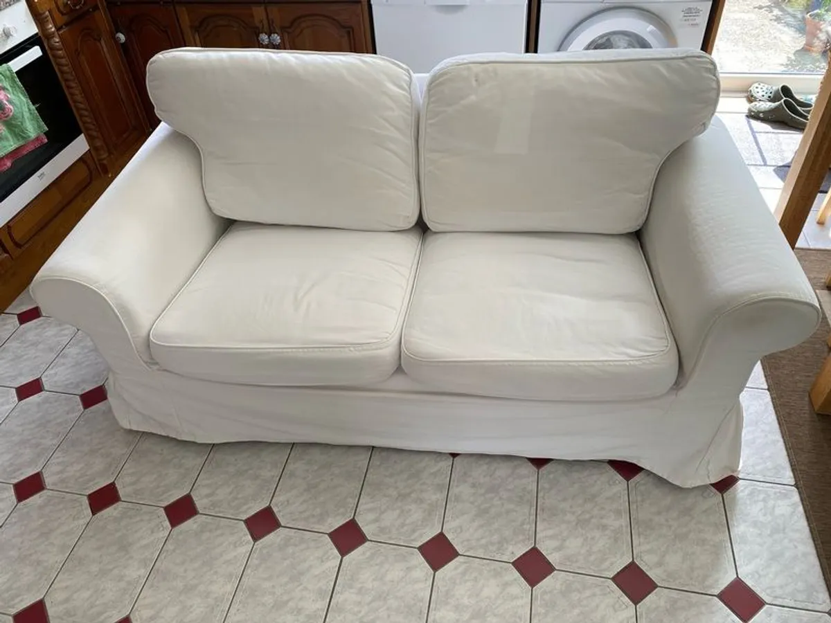 EKTORP 2 seater sofas - Image 1