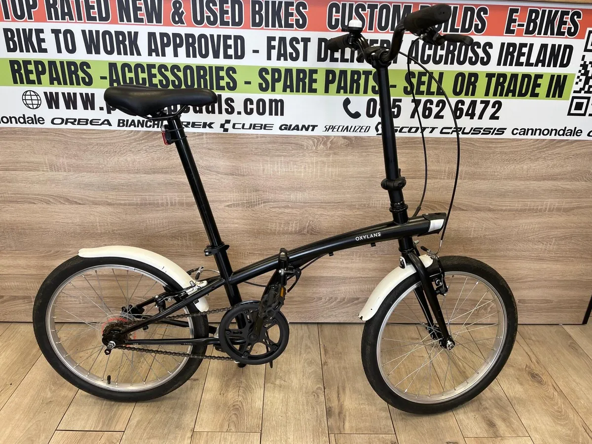 Folding bike btwin oxylane 100 - Image 2