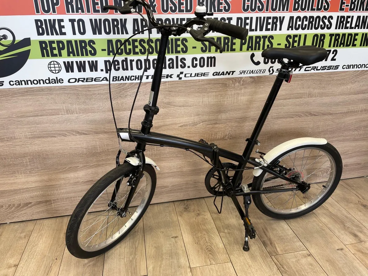 Folding bike btwin oxylane 100 - Image 4