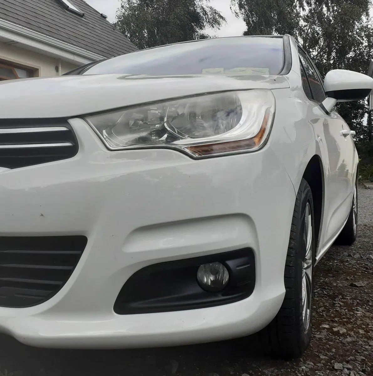 Citreon C4 2011 - front bumper fog light grille - Image 3