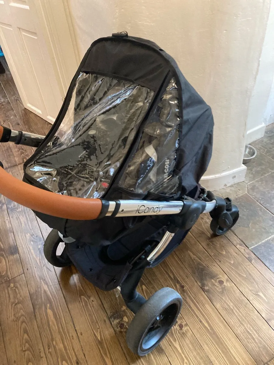 iCandy pram and maxi cosi car seat set - Image 3