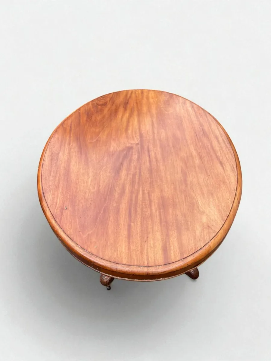 Antique Pod Table / Supper Table / Tilt Top - Image 4