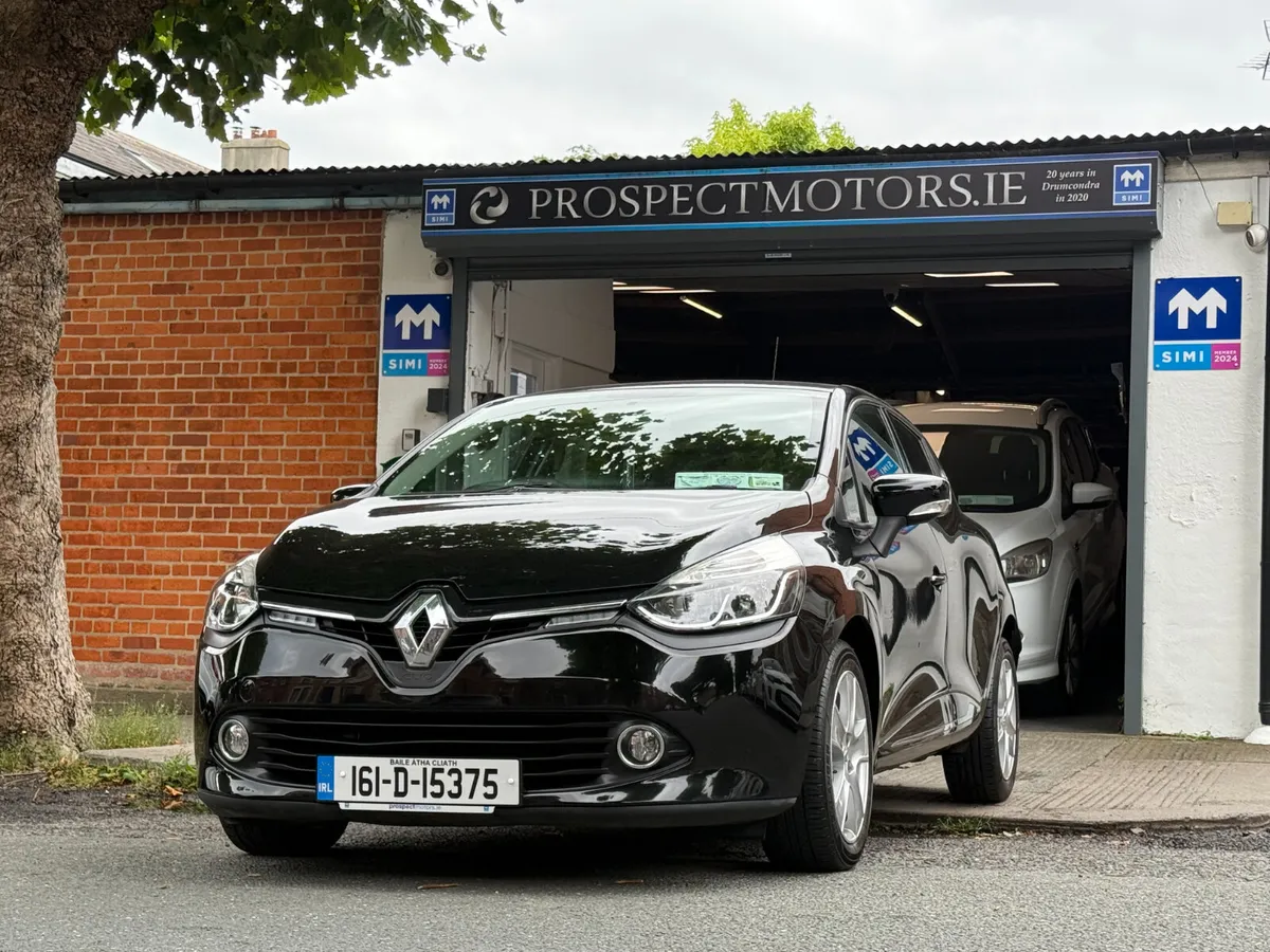 2016 Renault Clio, 1.2 Dynamique, 82km, New Nct, - Image 1