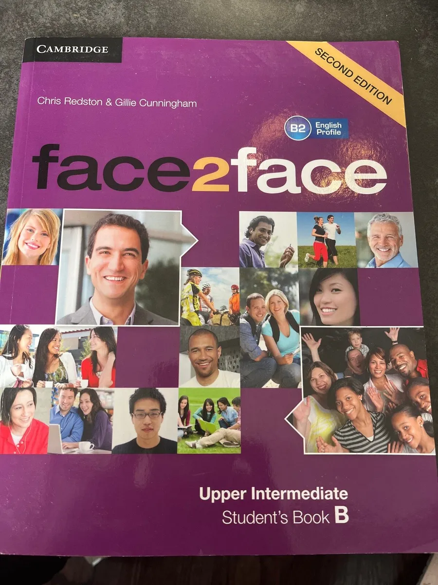 Cambridge English B2 students book, Face2face - Image 1