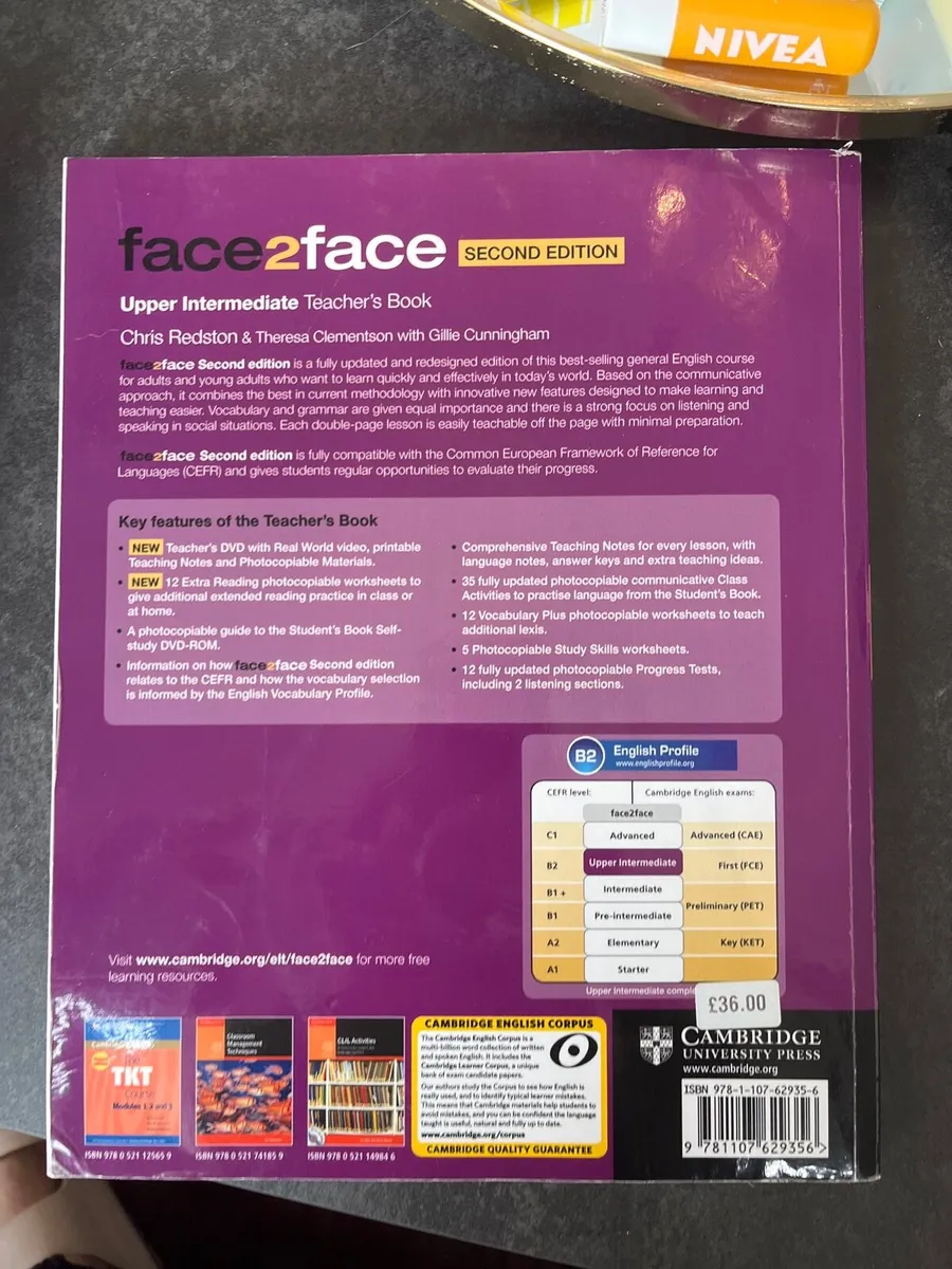 Cambridge English, Face2face B2 Teacher book /DVD - Image 2