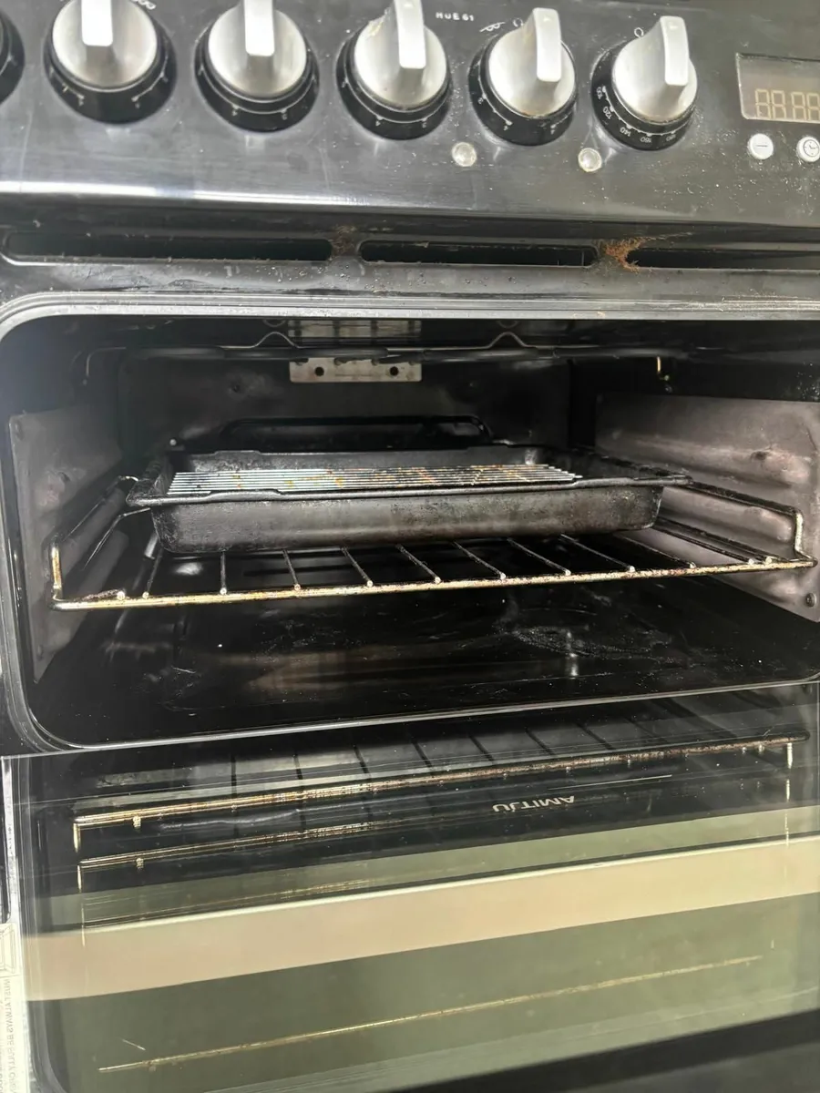 Hotpoint free standing double oven cooker - Image 4