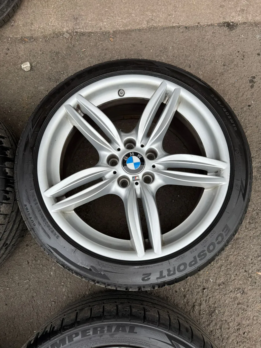 19inch bmw F10 alloy wheels and tyres - Image 4