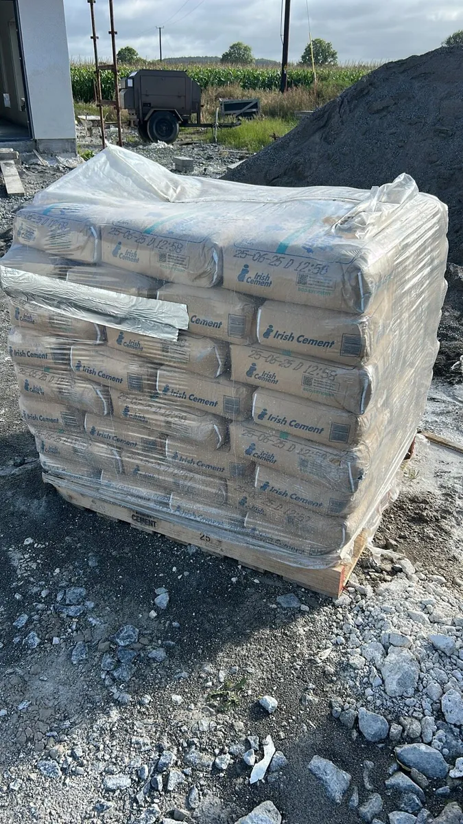 Pallet of Irish cement - Image 1