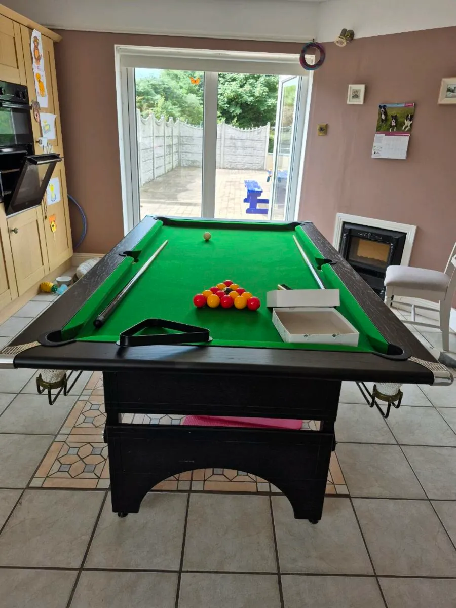 7x4 foot Snooker/Pool Table - Image 3
