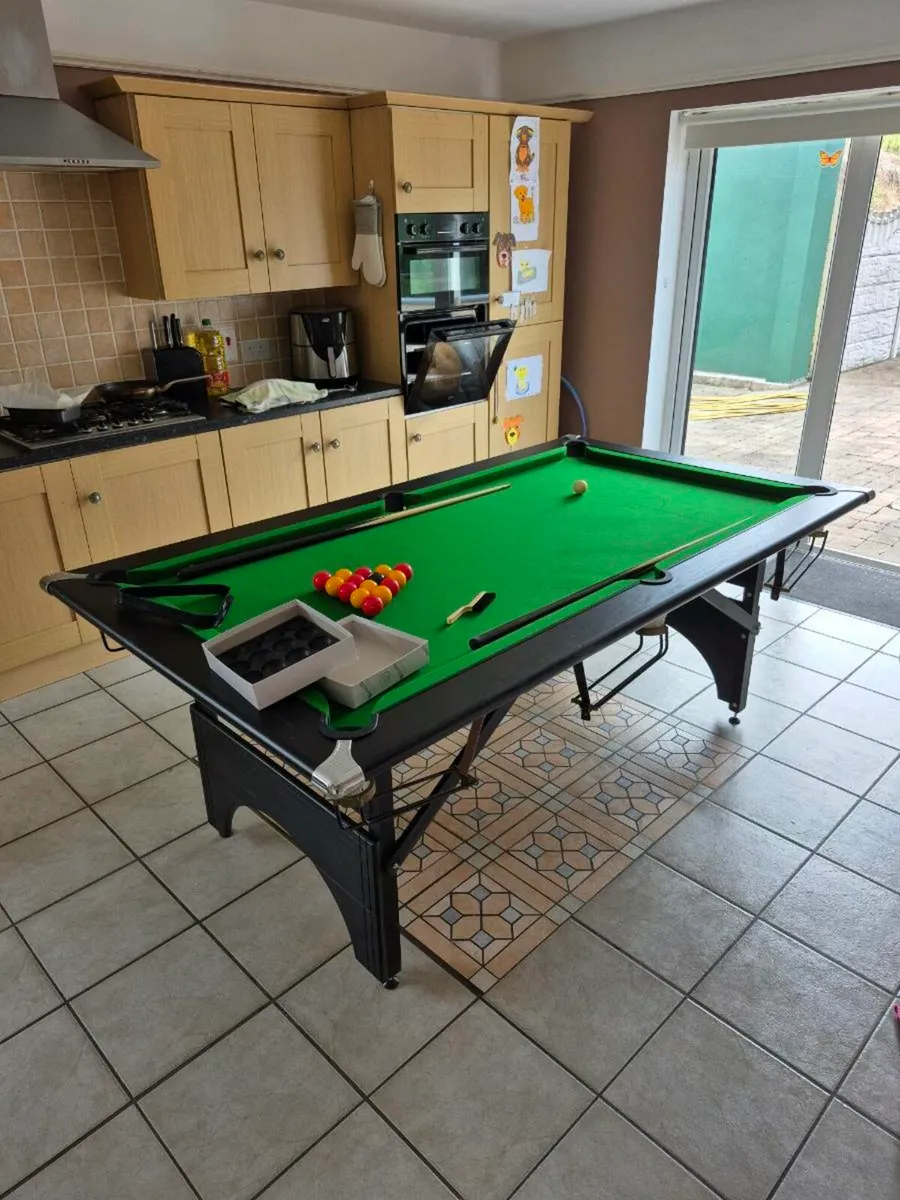 7x4 foot Snooker/Pool Table - Image 4