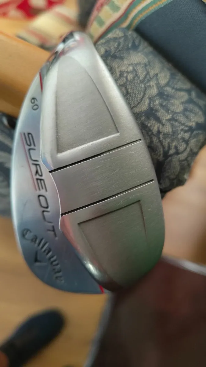 Left hand Callaway Sure out 60 degrees bunker wedg - Image 3
