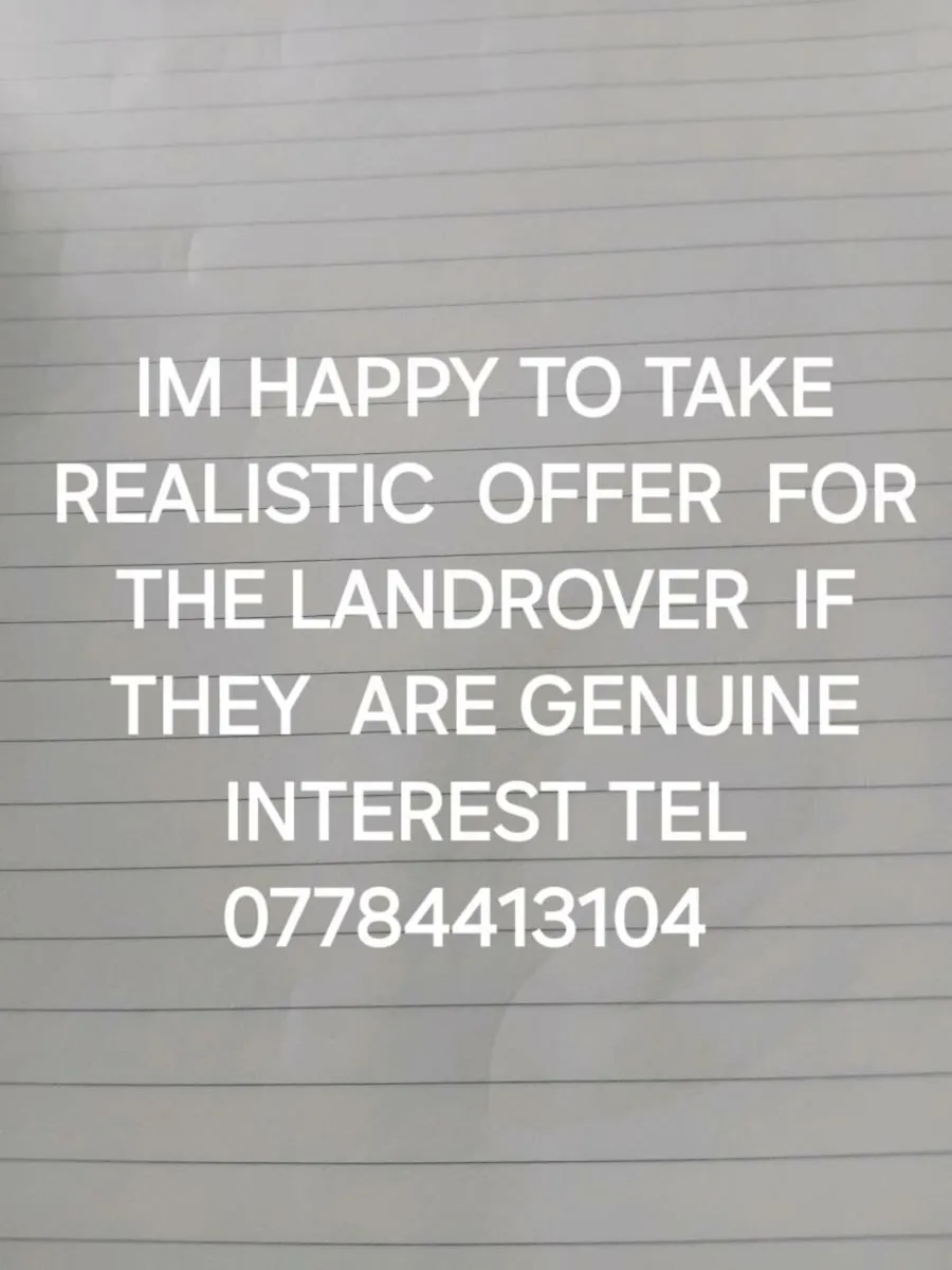Landrover - Image 1