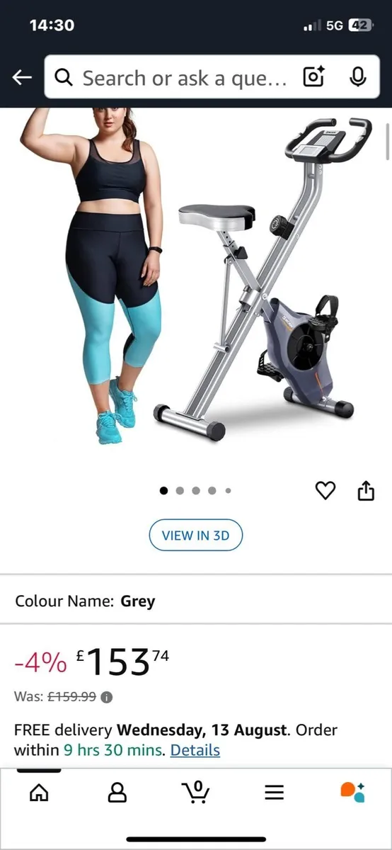 Exercise bike - Image 1