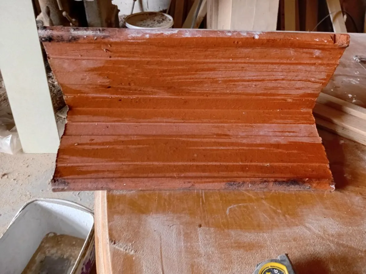 Clay Roll top ridge tiles - Image 2