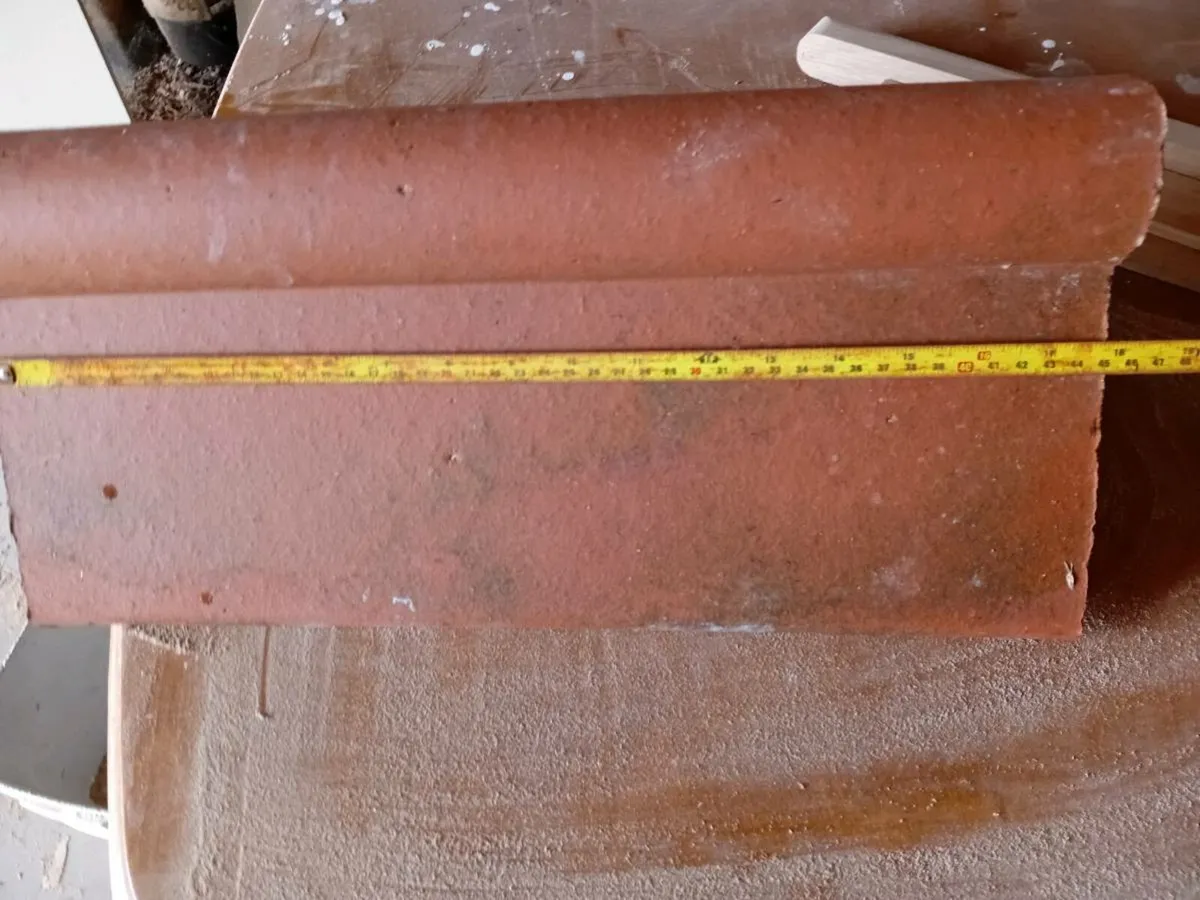 Clay Roll top ridge tiles - Image 3