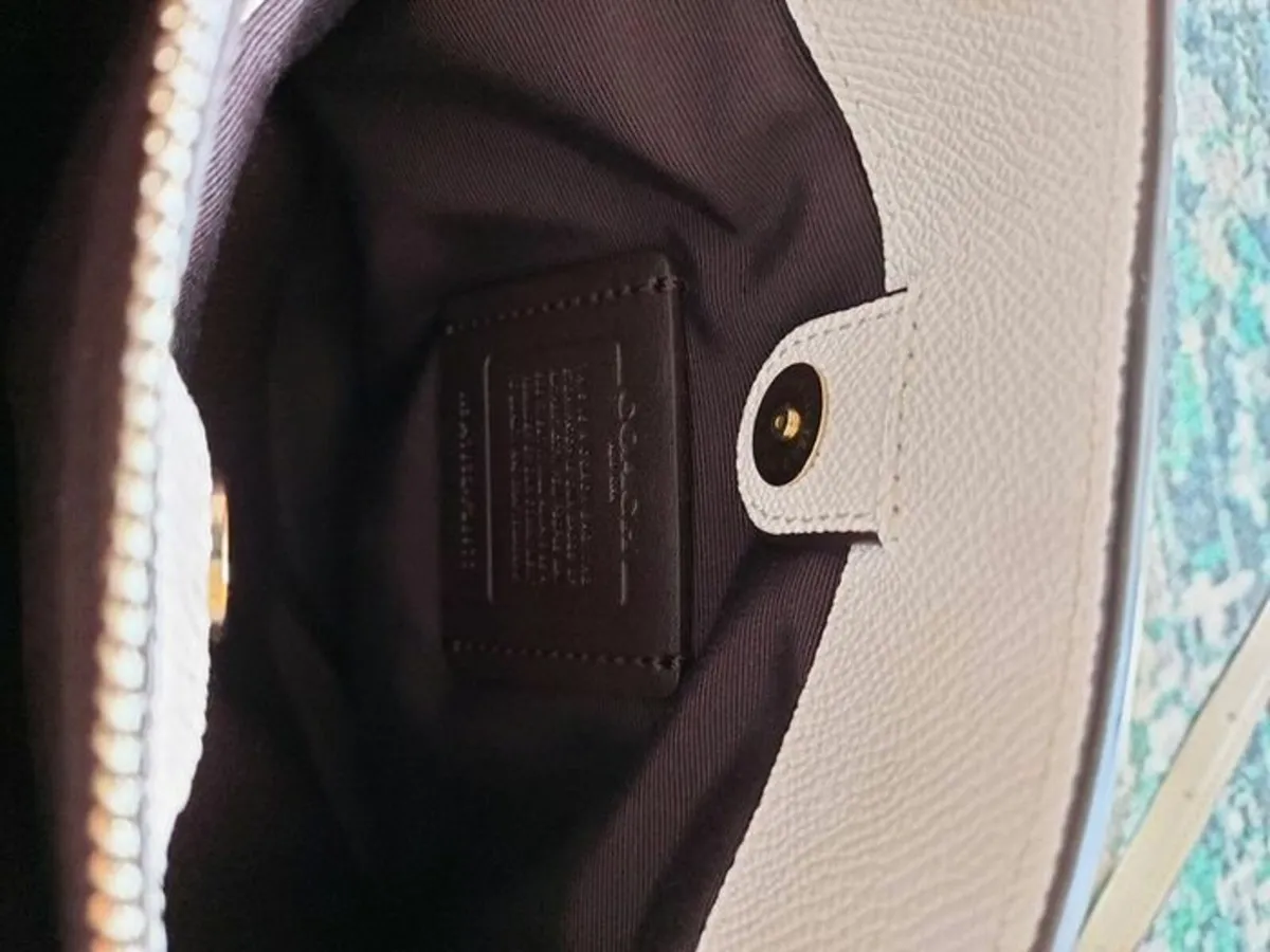 White Coach Purse - Image 1