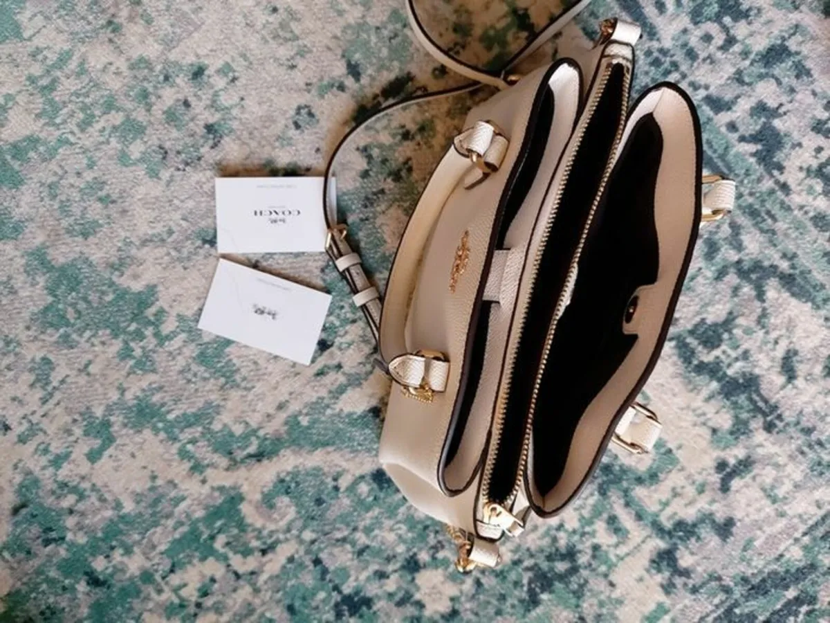 White Coach Purse - Image 3