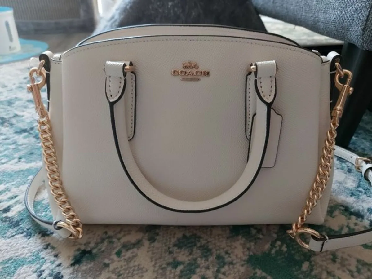 White Coach Purse - Image 4