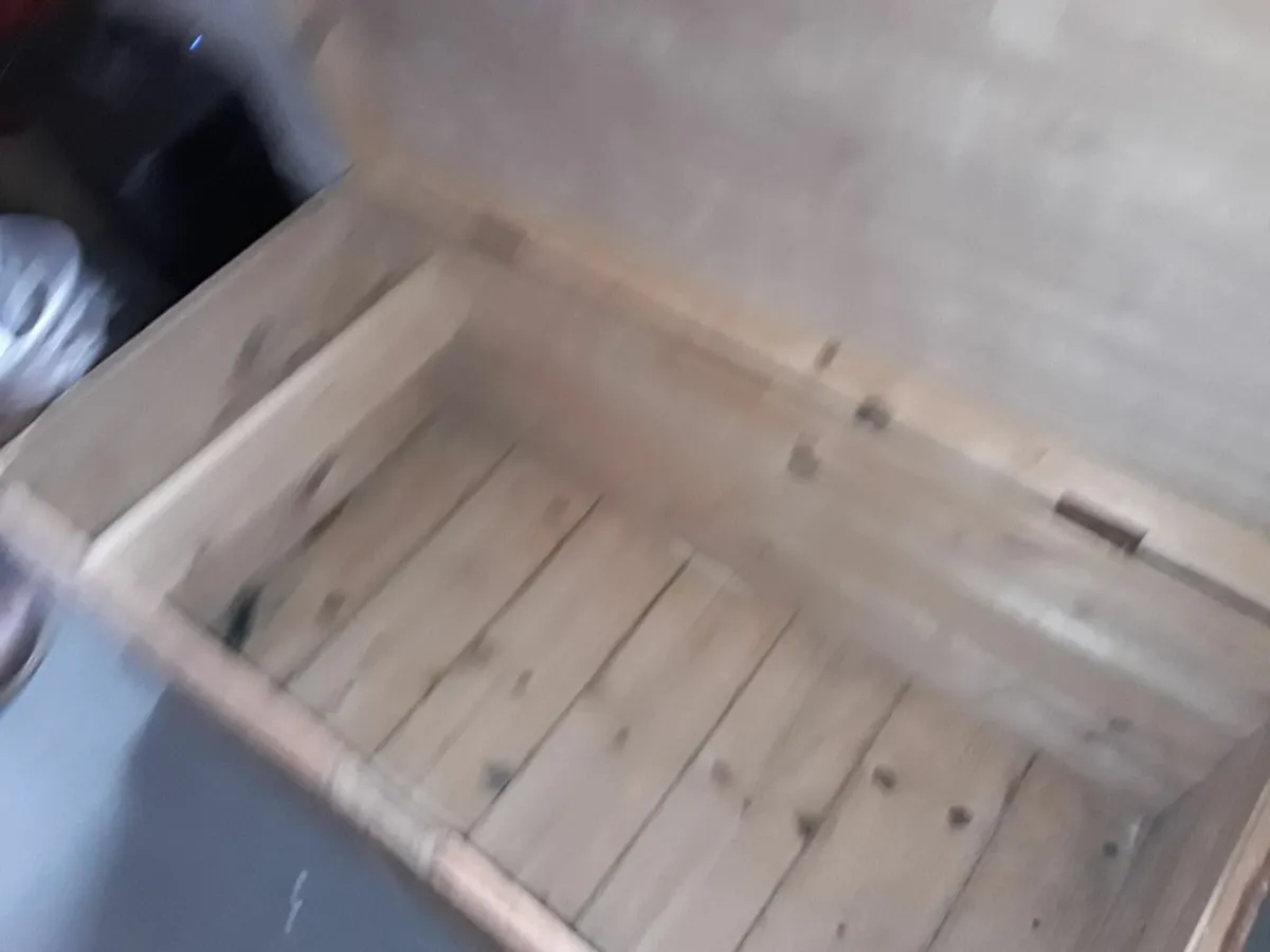 Oak Chest/Blanket Box - Image 1