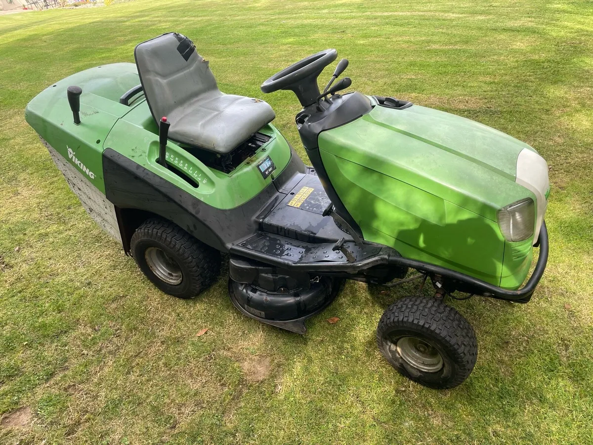Viking ride on mower - Image 1