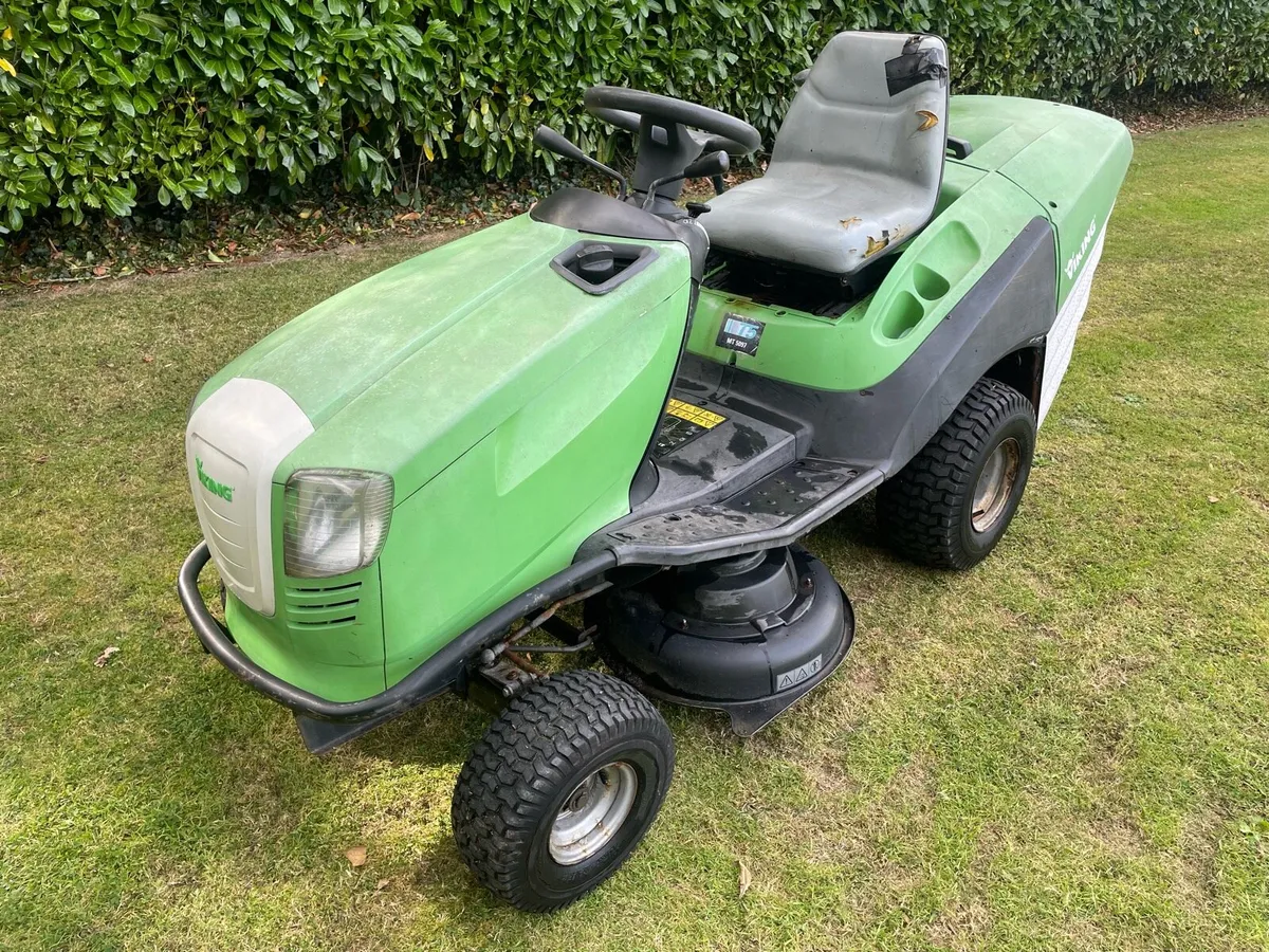 Viking ride on mower - Image 2