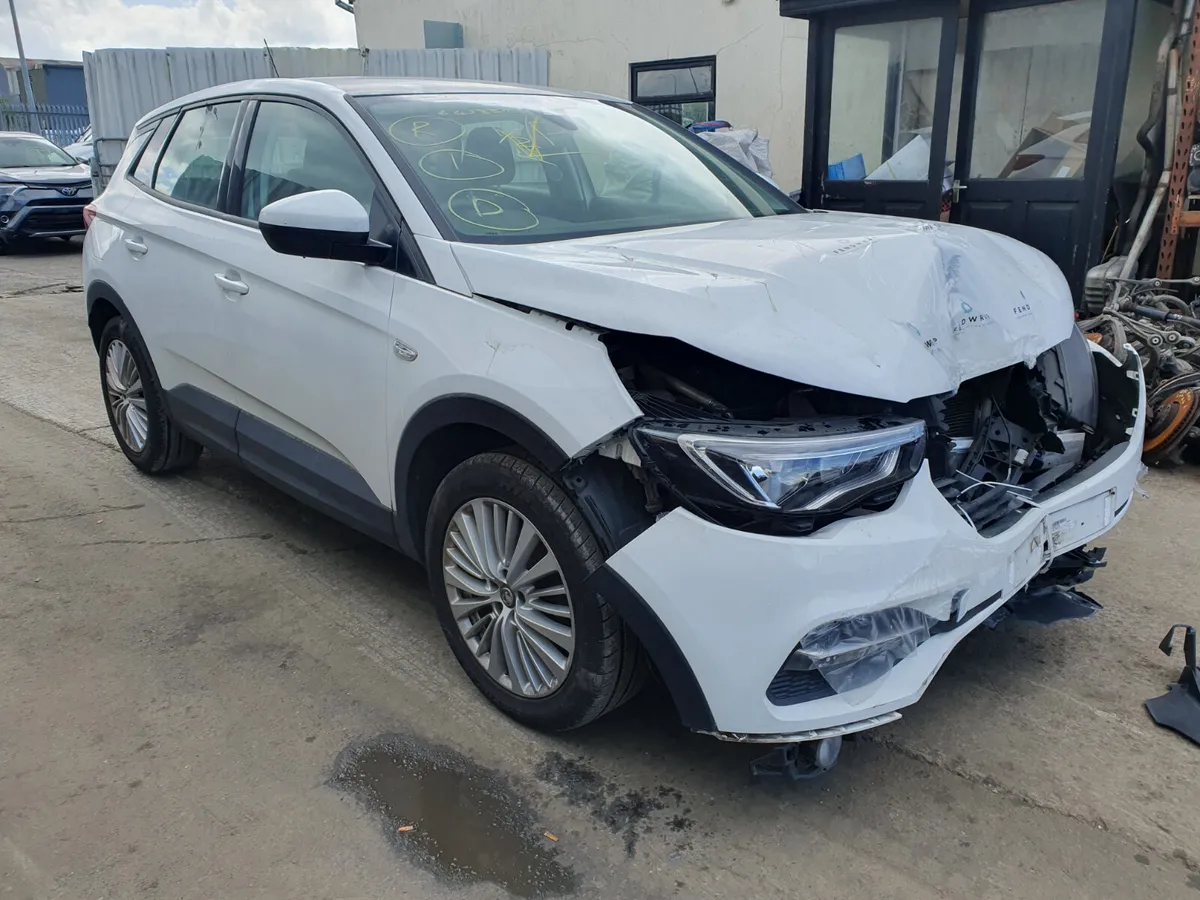 18 OPEL GRANDLAND  1.2 TURBO  FOR BREAKING - Image 2
