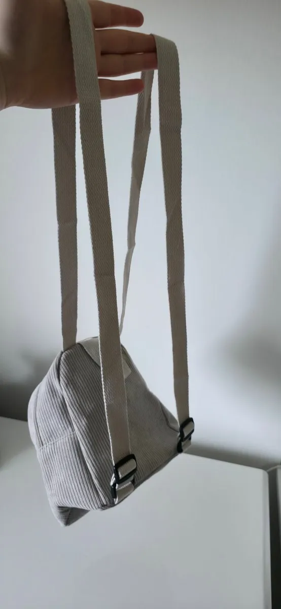 Mini Grey Backpack - Image 3