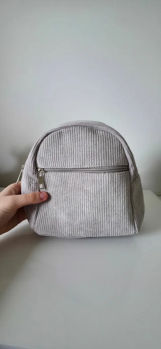 Mini Grey Backpack - Image 1
