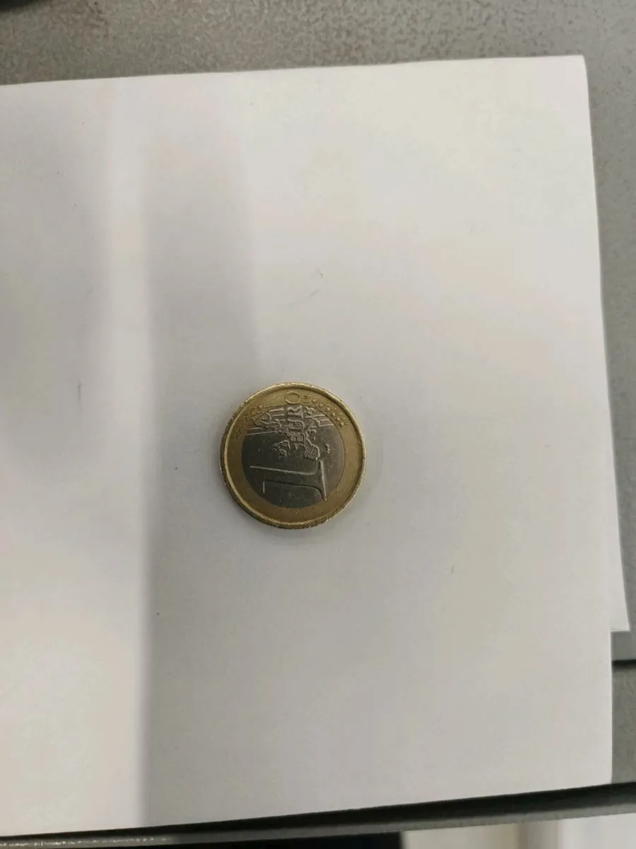 Rare 1 euro coin devinci 2002 - Image 2