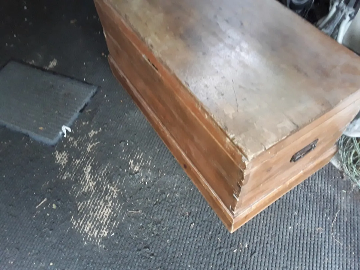 Oak Chest/Blanket Box - Image 3