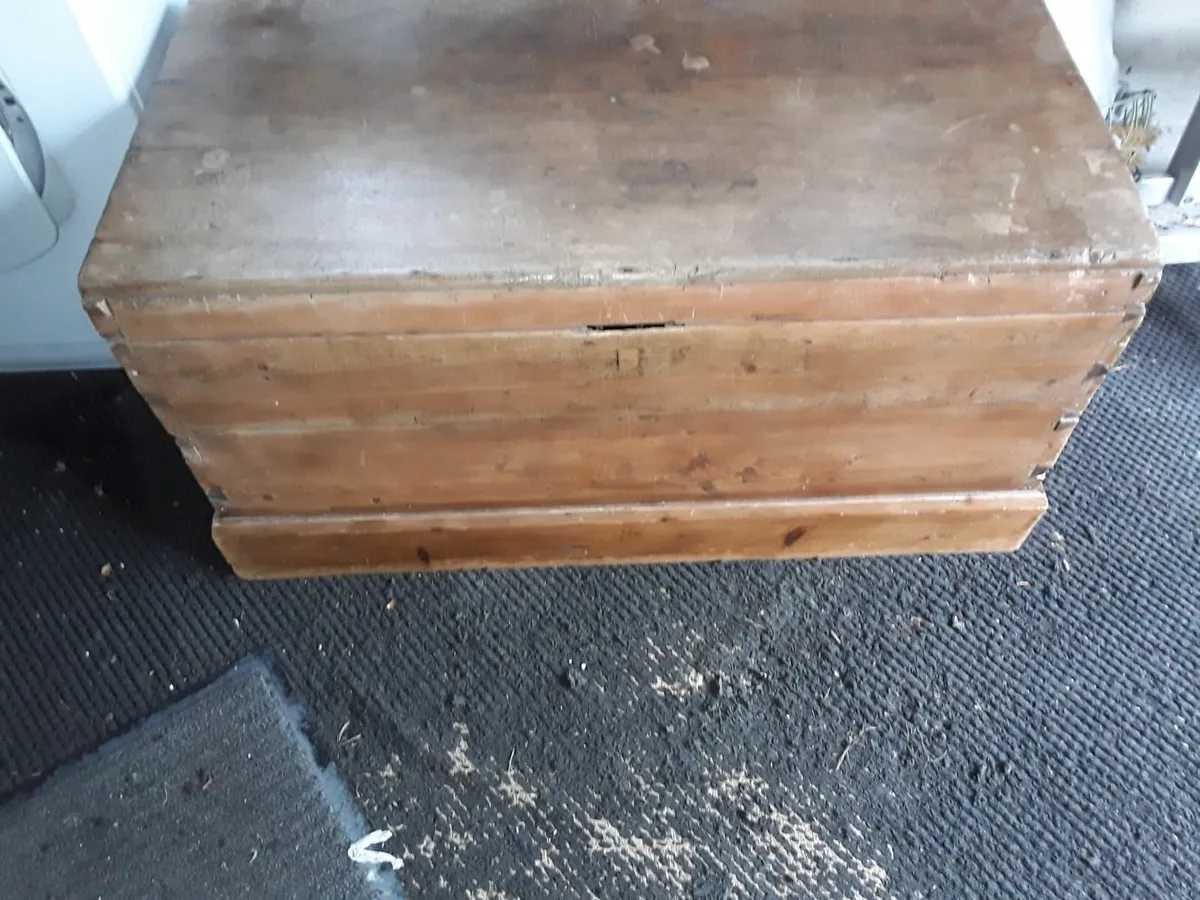 Oak Chest/Blanket Box - Image 4